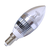 3.7W LED Clear Candle Bulb - S.Screw - Non-Dimmable