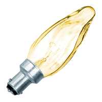 55W Clear Candle Lantern Bulb - Small Bayonet