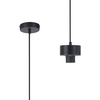 Alex Ceiling Pendant Lamp Holder - Black