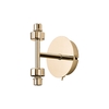 Arcdon French Gold Twin Switched Up & Down Wall Light