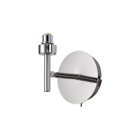 Arcdon Polished Chrome 1 Light Adjustable Switched Wall Light