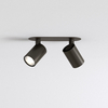 Astro Ascoli Recessed 2 Light Spotlight Bar - Bronze