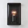 Astro Homefield Outdoor Wall Light - Bronze with Clear Glass