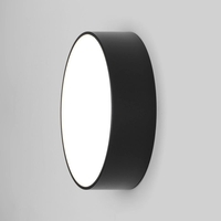 Astro Kea 250 LED Round Outdoor Flush Light - Textured Black