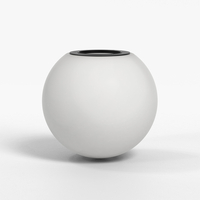 Astro Nara Globe Pendant Glass Shade - Opal