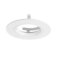 Aurora Enlite Round Fixed Bezel for EFD Pro Downlight - Matt White