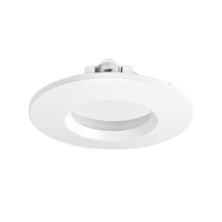 Aurora Enlite Round IP65 Fixed Bezel for EFD Pro Downlight - Matt White