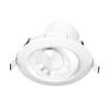 Aurora Enlite Spryte 8W Cool White Dimmable LED Adjustable Downlight - Matt White