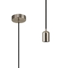 Ayva Ceiling Pendant Lamp Holder - Brushed Nickel