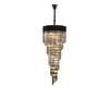 Baker Chandelier - Matt Black