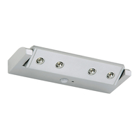 Briloner Lero Battery Operated Daylight LED Adjustable Night Light with PIR Sensor - 4 LEDs