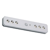 Briloner Lero Battery Operated Daylight LED Night Light with PIR Sensor - 6 LEDs
