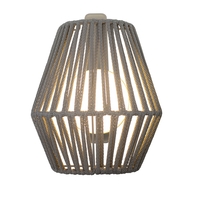 Capri 25 Battery Operated LED Outdoor Wall Light with Remote Control - Taupe