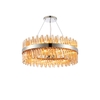 Cedar Chandelier - Polished Nickel