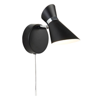 Cone LED Wall Light - Black