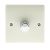 Cream Low Profile 1 Gang 2 Way Dimmer Switch