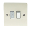Cream Low Profile 13A 1 Gang Fused Connection Unit