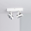 Cree 30W Dimmable Cool White LED Twin Surface Spotlight - White