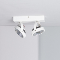 Cree 30W Dimmable Cool White LED Twin Surface Spotlight - White