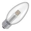 Crompton 3W LED Clear Classic Candle Bulb - Screw - Non-Dimmable