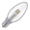 Crompton 3W LED Clear Classic Candle Bulb – S.Screw - Non-Dimmable