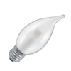 Crompton 3W LED Satin Bent Tip Candle Bulb – Screw - Non-Dimmable