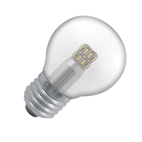 Cromptons 3W LED Clear Golf Ball Bulb – Screw - Non-Dimmable