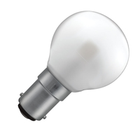 Cromptons 3W LED Satin Golf Ball Bulb – S.Bayonet - Non-Dimmable