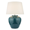 Dar Ayla Ceramic Table Lamp Base Only - Blue