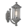 Dar Brompton Outdoor Lantern Wall Light - Grey