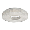 Dar Cimona LED Flush Ceiling Light - Clear