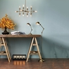 Dar Code 12 Arm Semi-Flush Ceiling Light