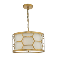 Dar Epstein Ceiling Pendant Light - Gold Leaf