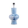 Dar Picasso Ceramic Medium Table Lamp Base Only - Blue & White
