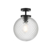 Dar Wayne Flush Light - Matt Black