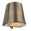 David Hunt Strait Outdoor Wall Light - Antique Brass