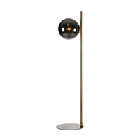 Dione Floor Lamp - Antique Brass