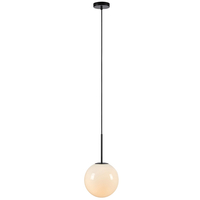 Dione Glass Ceiling Pendant Light - Black