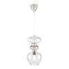 Ebb & Flow Futura Glass Ceiling Pendant Light - Smokey Grey