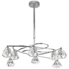 Edit California 8 Arm Rod Hung Semi Flush Ceiling Light