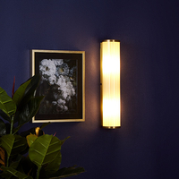 Edit Casa Glass Wall Light - Antique Brass