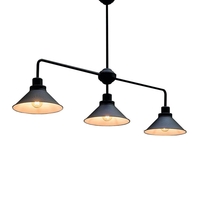 Edit Craft 3 Light Bar Ceiling Pendant - Black
