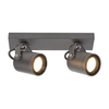 Edit Elva Outdoor Wall Mounted Twin Spotlight - Anthracite