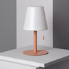 Edit Epinay Portable Outdoor Rechargeable LED Table Lamp - Peach
