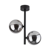 Edit Estera 2 Light Semi-Flush Ceiling Light - Black