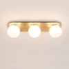 Edit Flora 3 Light Flush Ceiling Light - Gold