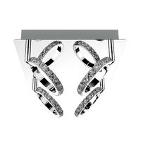 Edit Frost 4 Light LED Spotlight Plate - Chrome