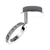 Edit Frost LED Single Spotlight - Chrome