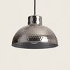 Edit Hammered Ceiling Pendant Light - Silver