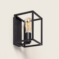 Edit Indiana Flush Wall Light - Black